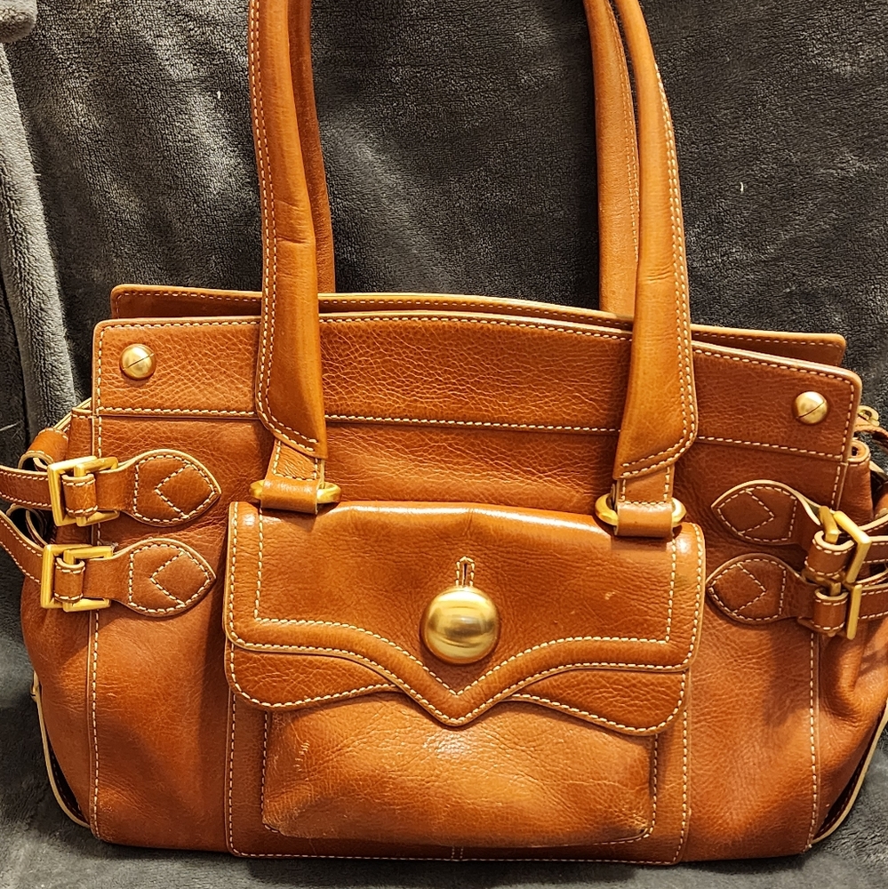 Maxx leather Satchel Tote